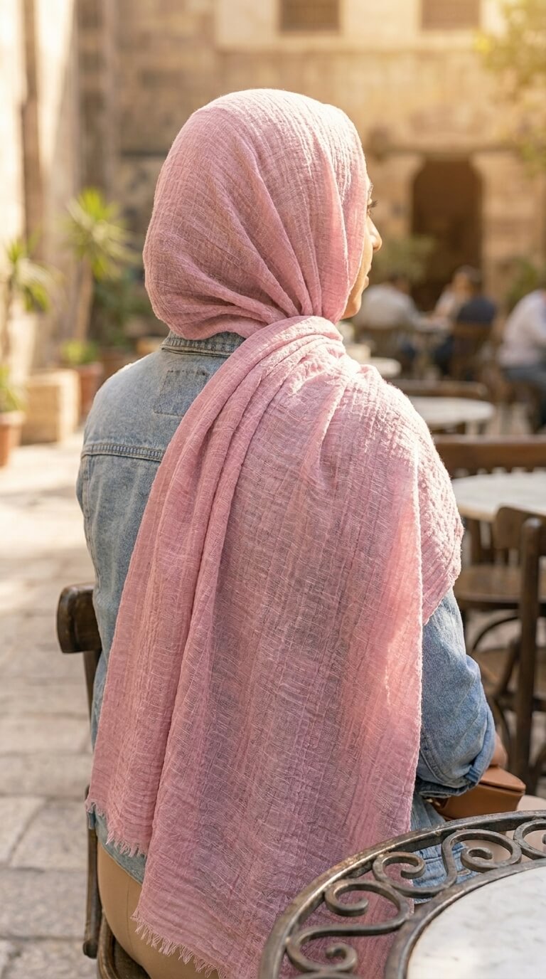Light Pink Tai Linen